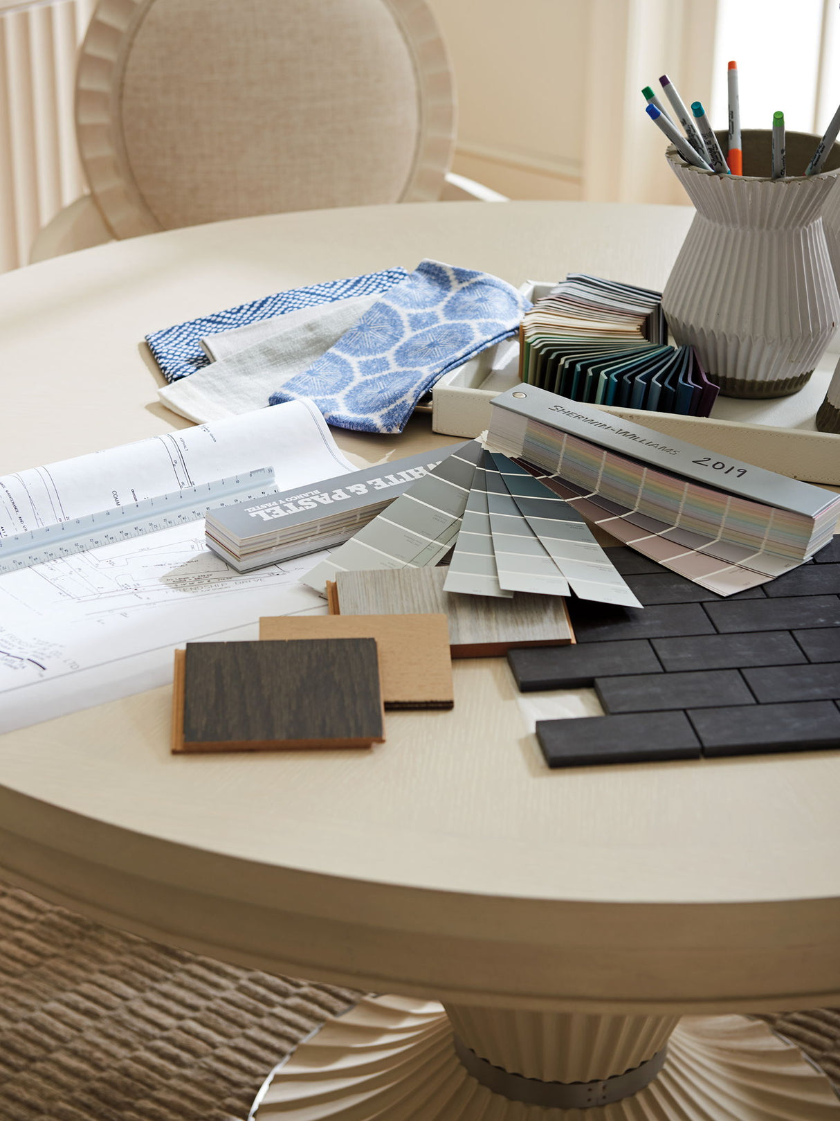 Cascades - Artesia Game Table - Beige