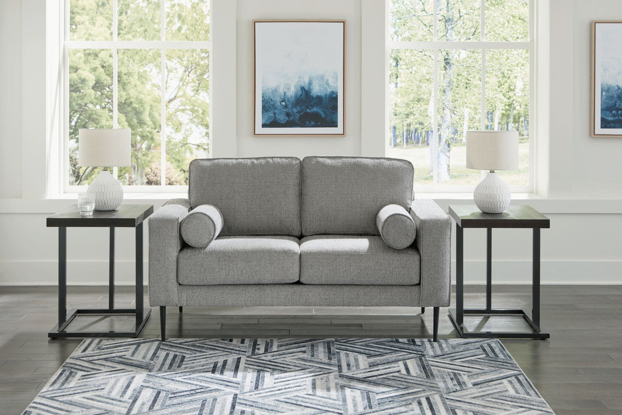 Hazela - 2 Pc. - Sofa Chaise, Loveseat - Charcoal