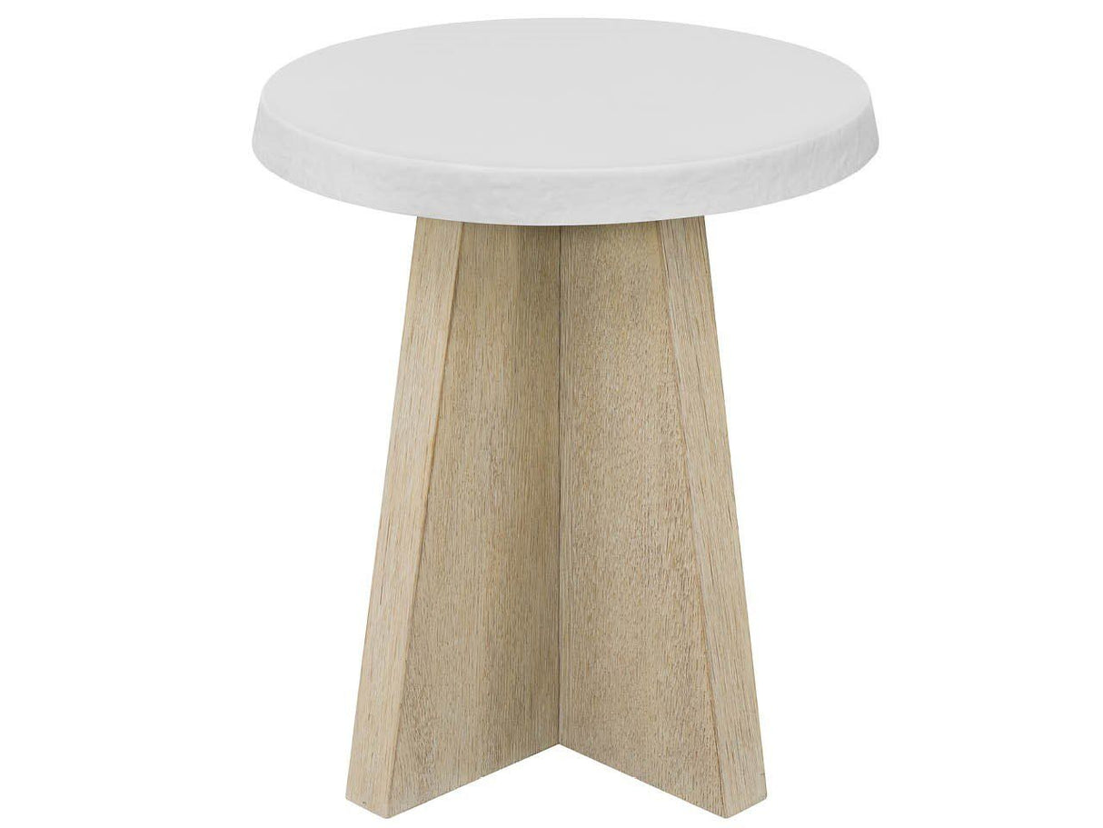 Oasis - Dockside Accent Table - White / Beige
