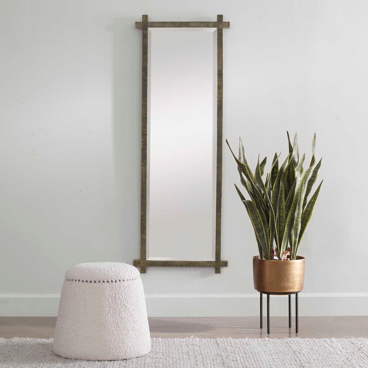 Abanu - Ribbed Dressing Mirror