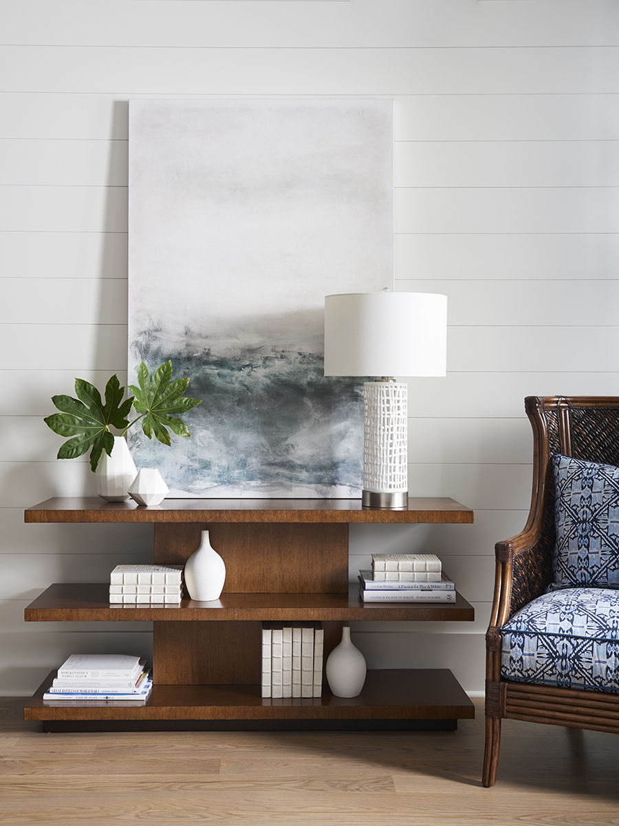 Ocean Club - Lagoon Sofa Table - Dark Brown