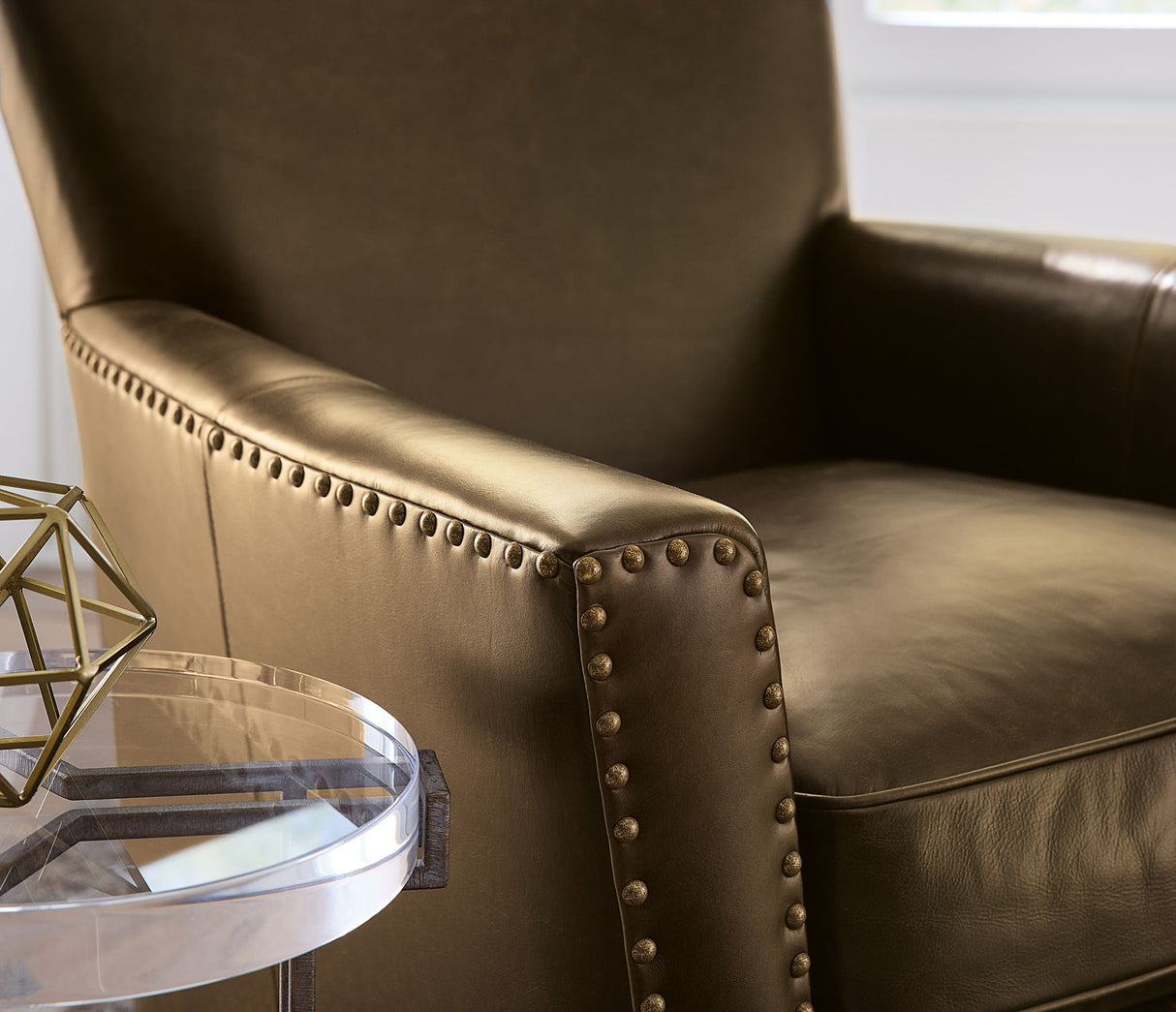 CC - Emeral Swivel Chair - Dark Brown