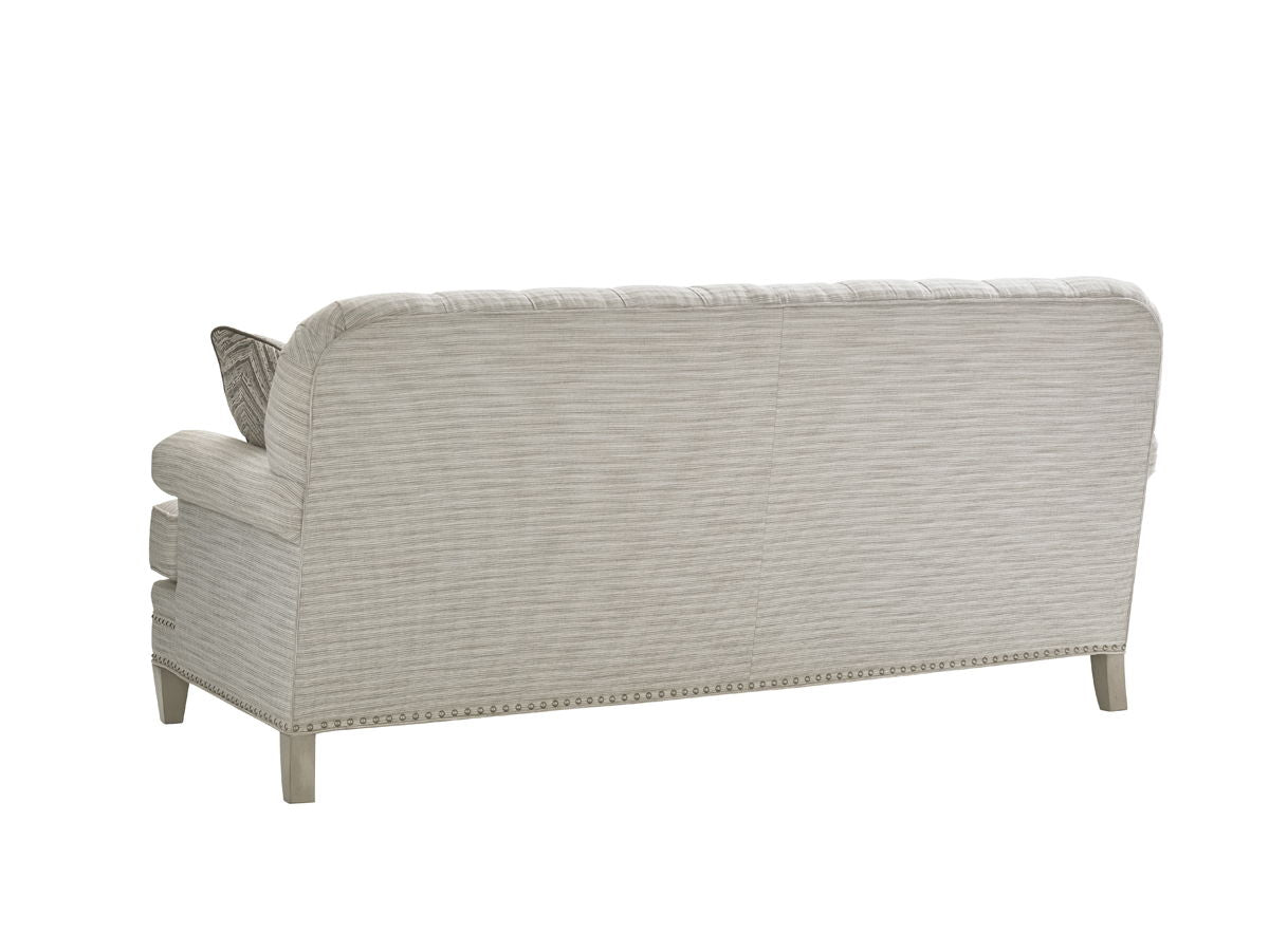 Oyster Bay - Hillstead Settee - Dark Gray