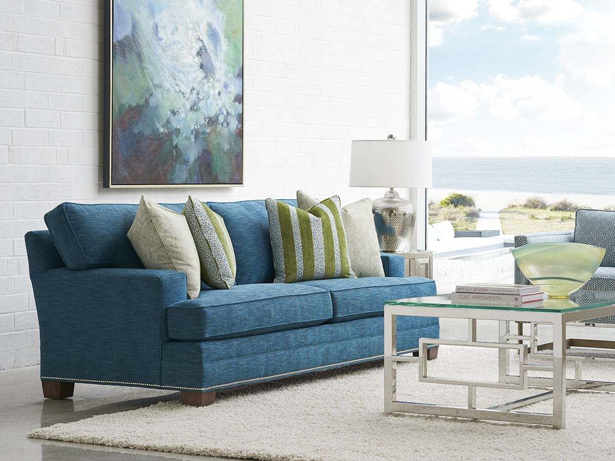 Lexington Upholstery - Townsend Sofa - Blue