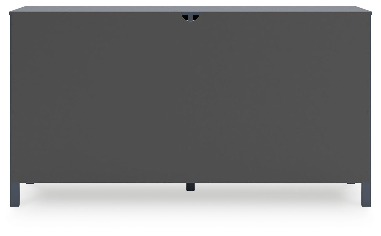 Simmenfort - Six Drawer Dresser - Navy Blue