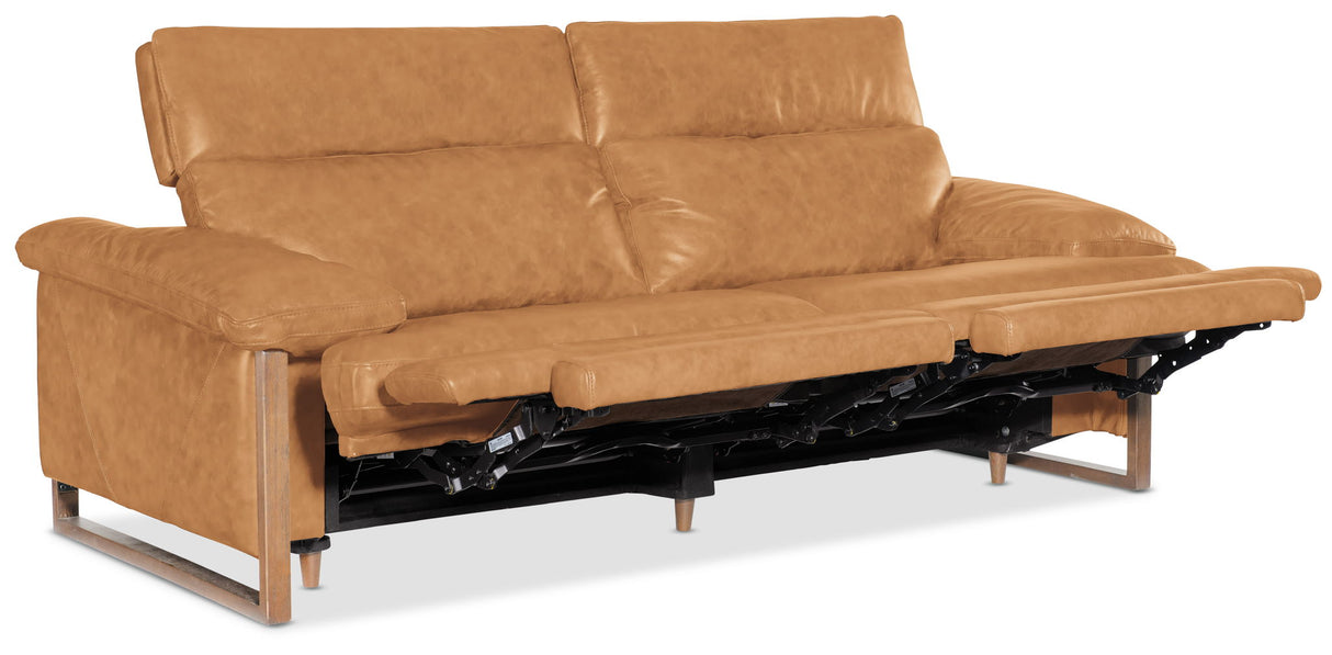 Jericho - Power Sofa With Power Headrest - Brown