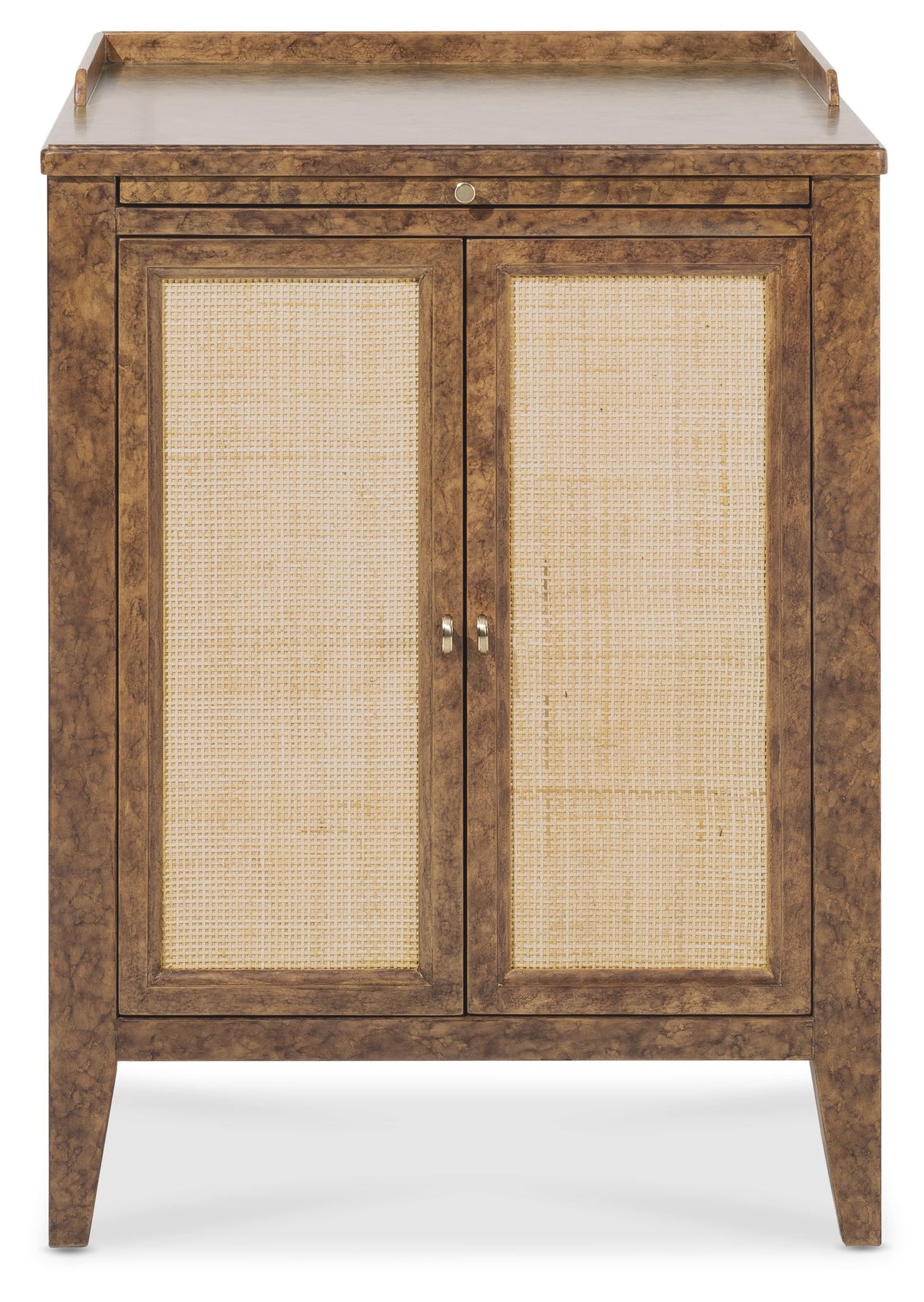 Archives - Two-Door Nightstand - Dark Brown