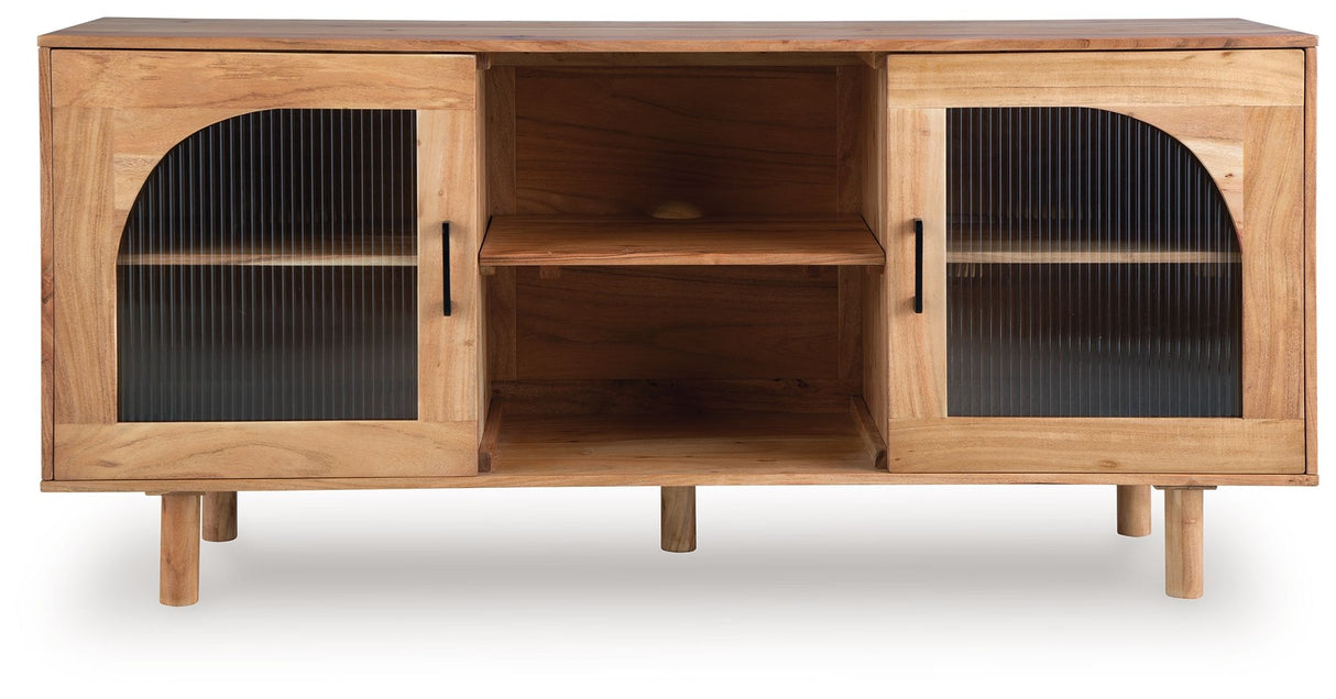 Adway - Accent Cabinet - Natural Brown