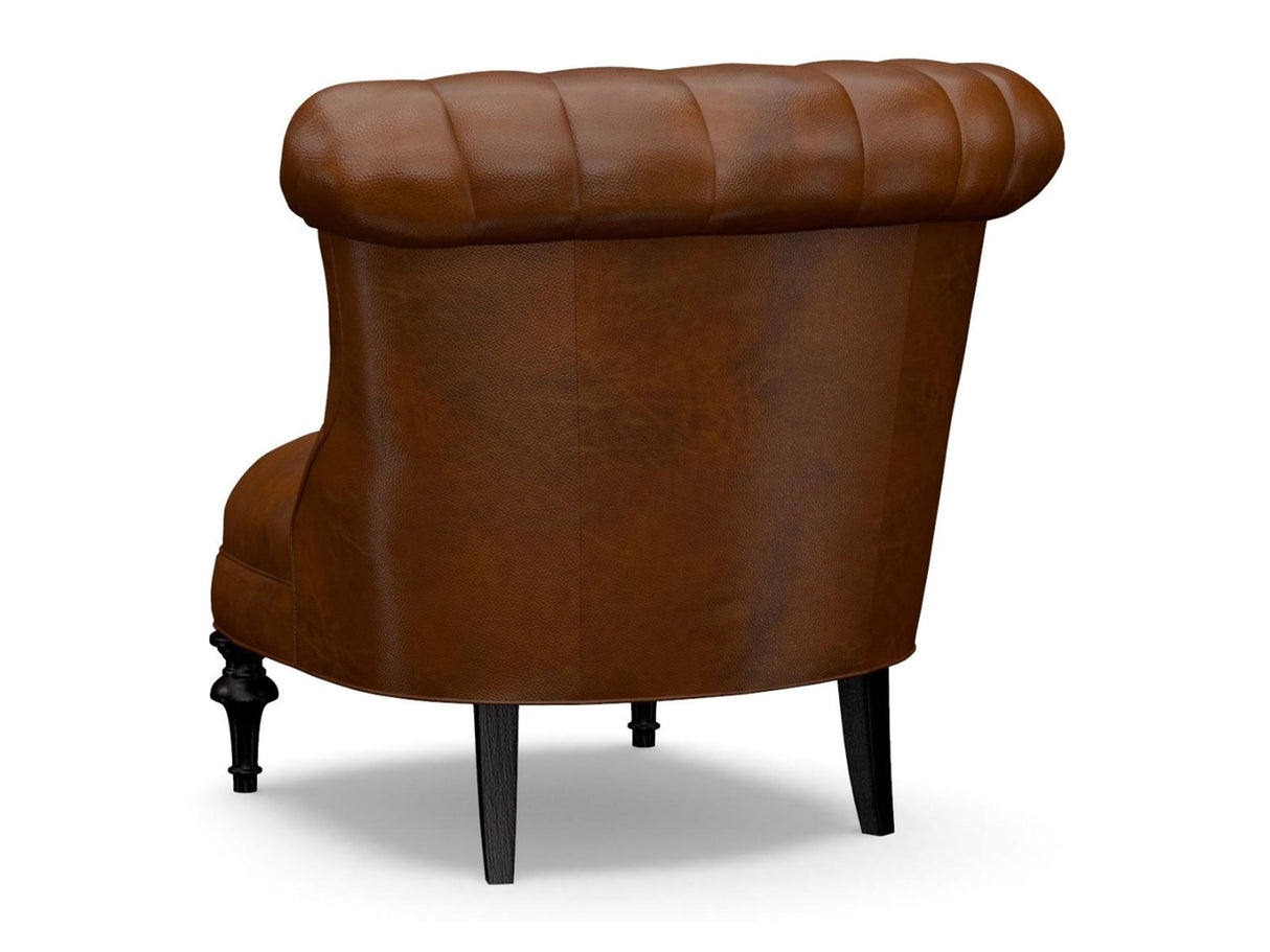 Lexington Leather - Xavier Leather Chair - Dark Brown
