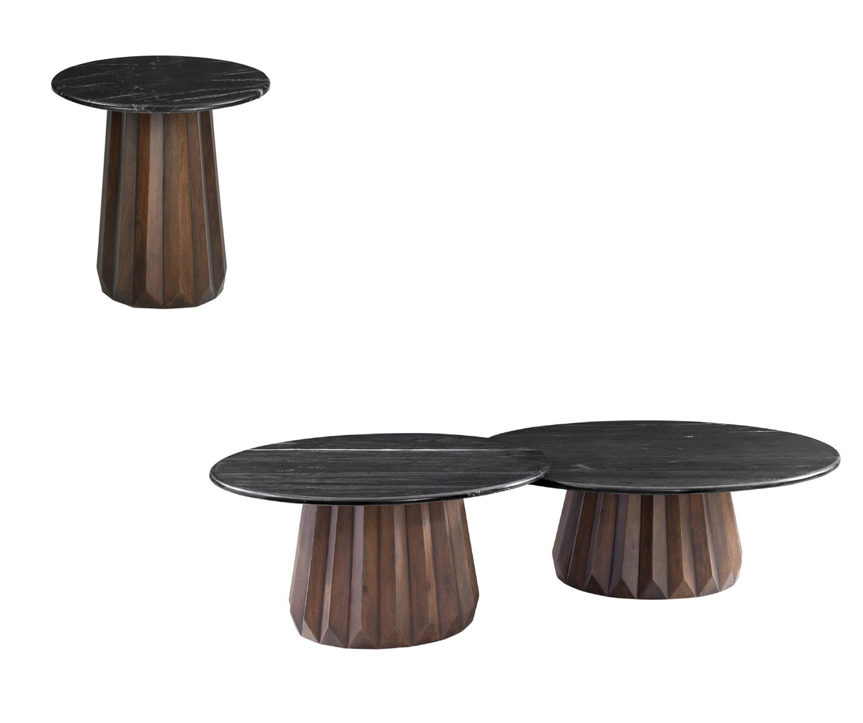 Jennings - Nesting Small Cocktail Table - Dark Brown