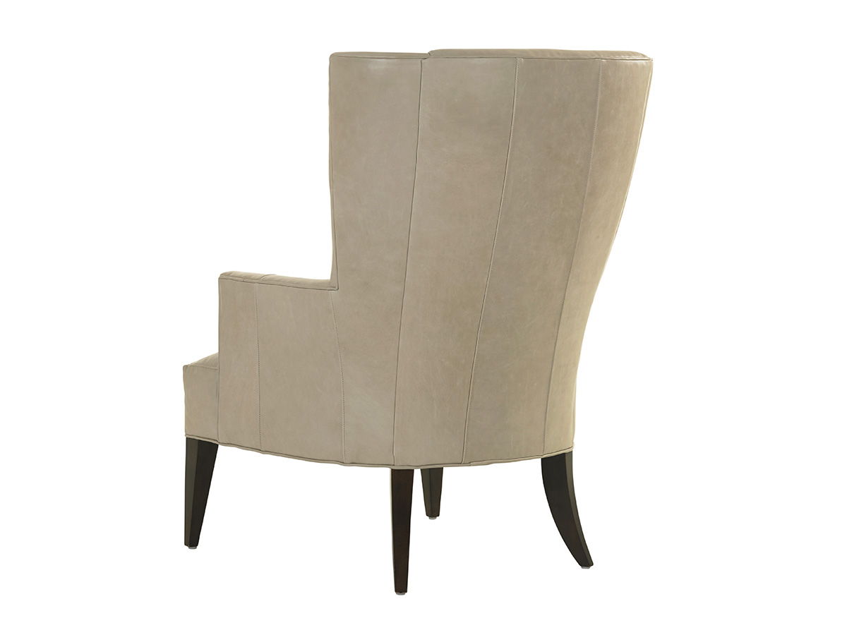 Macarthur Park - Brockton Leather Wing Chair - Light Brown