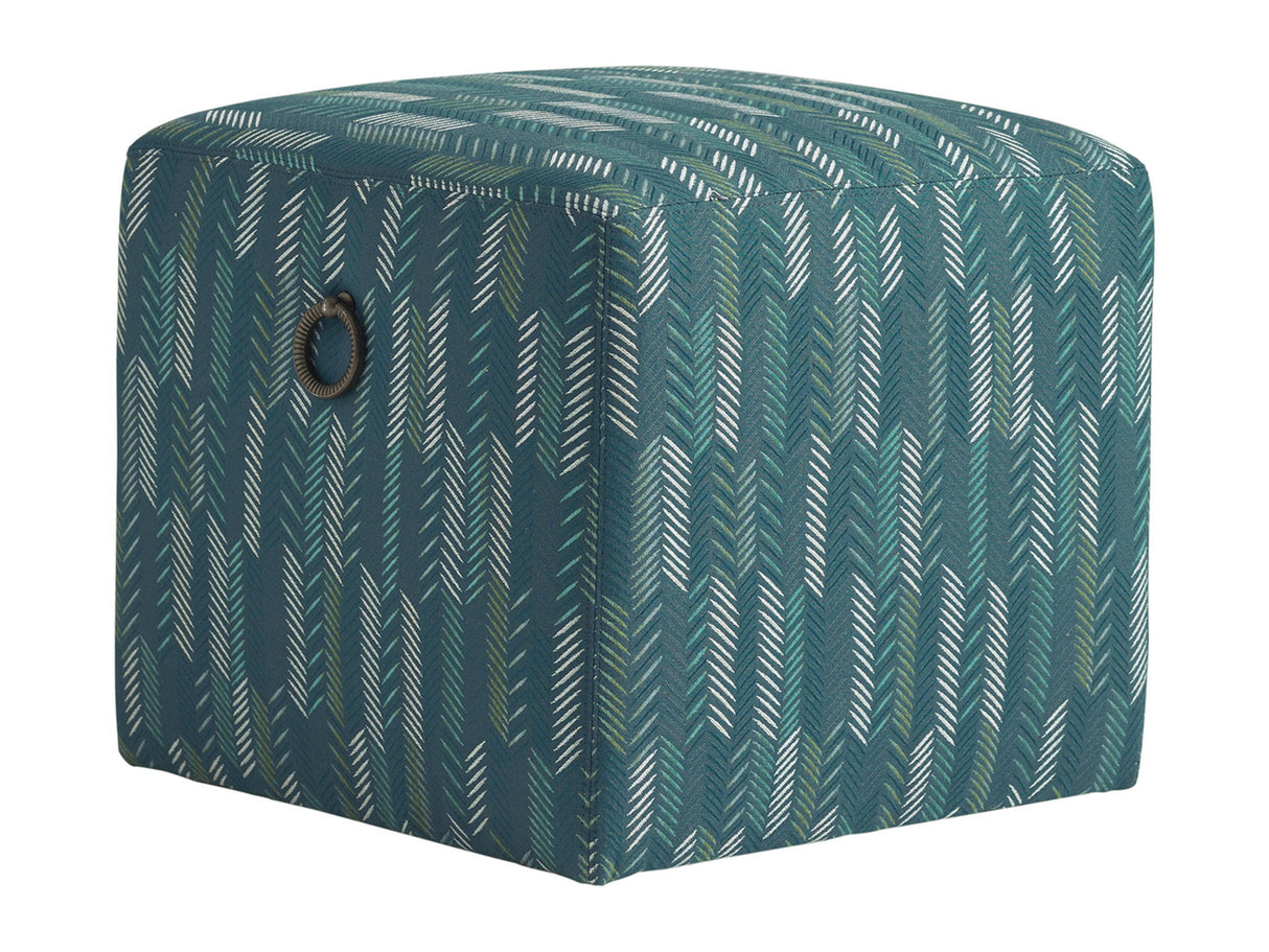 Ocean Breeze - Jupiter Ottoman