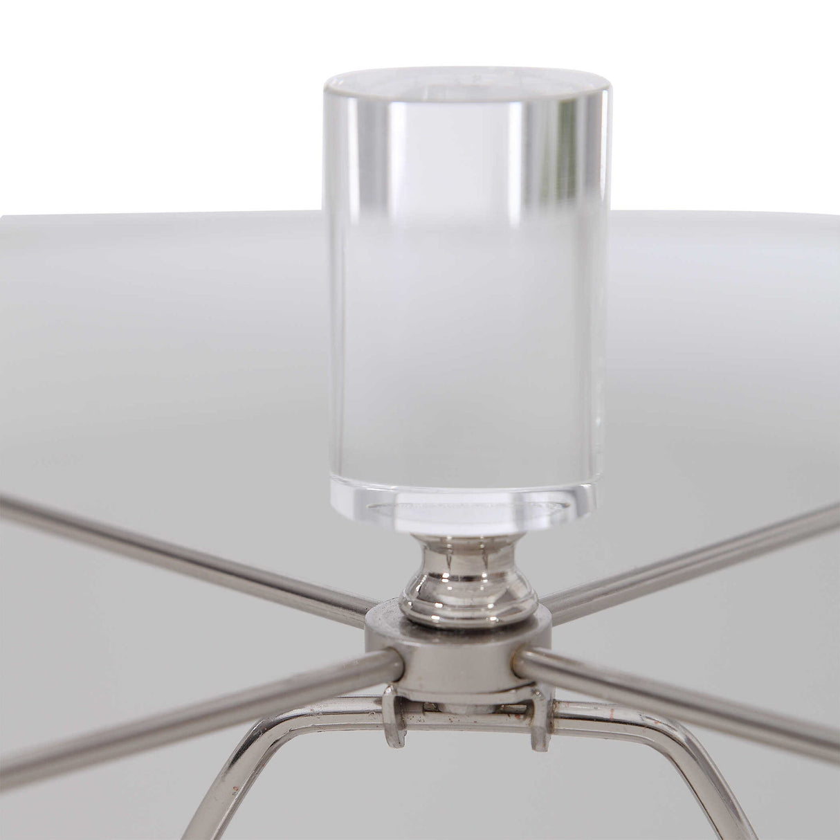 Zesiro - Modern Table Lamp - Pearl Silver