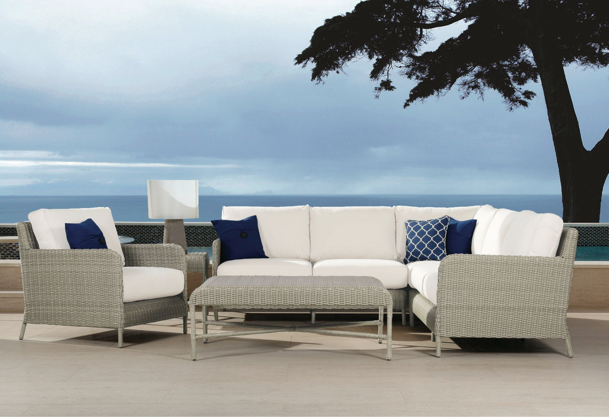 Manhattan - Club Chair, With Self Welt - Linen Canvas