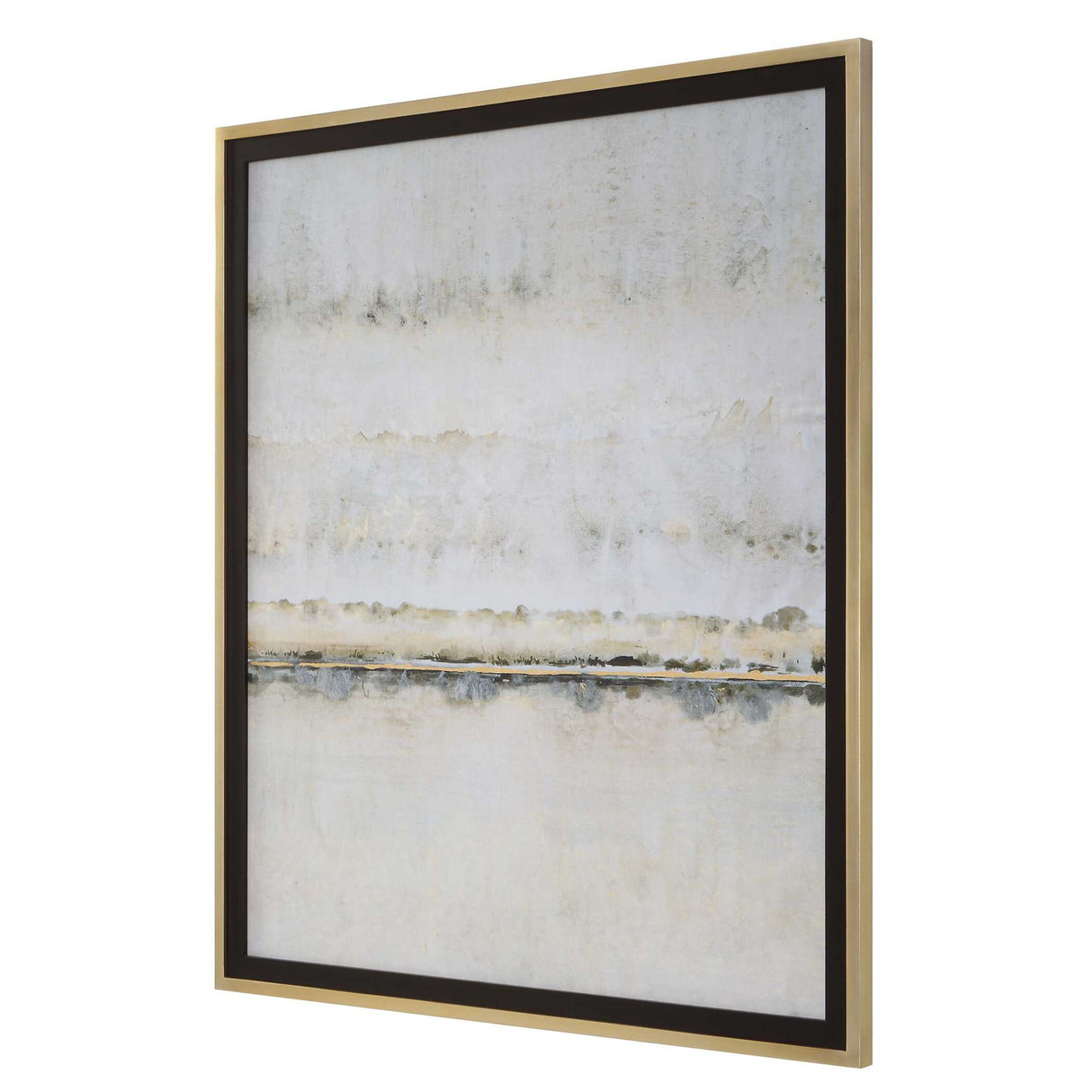 Gilded Horizon - Framed Print