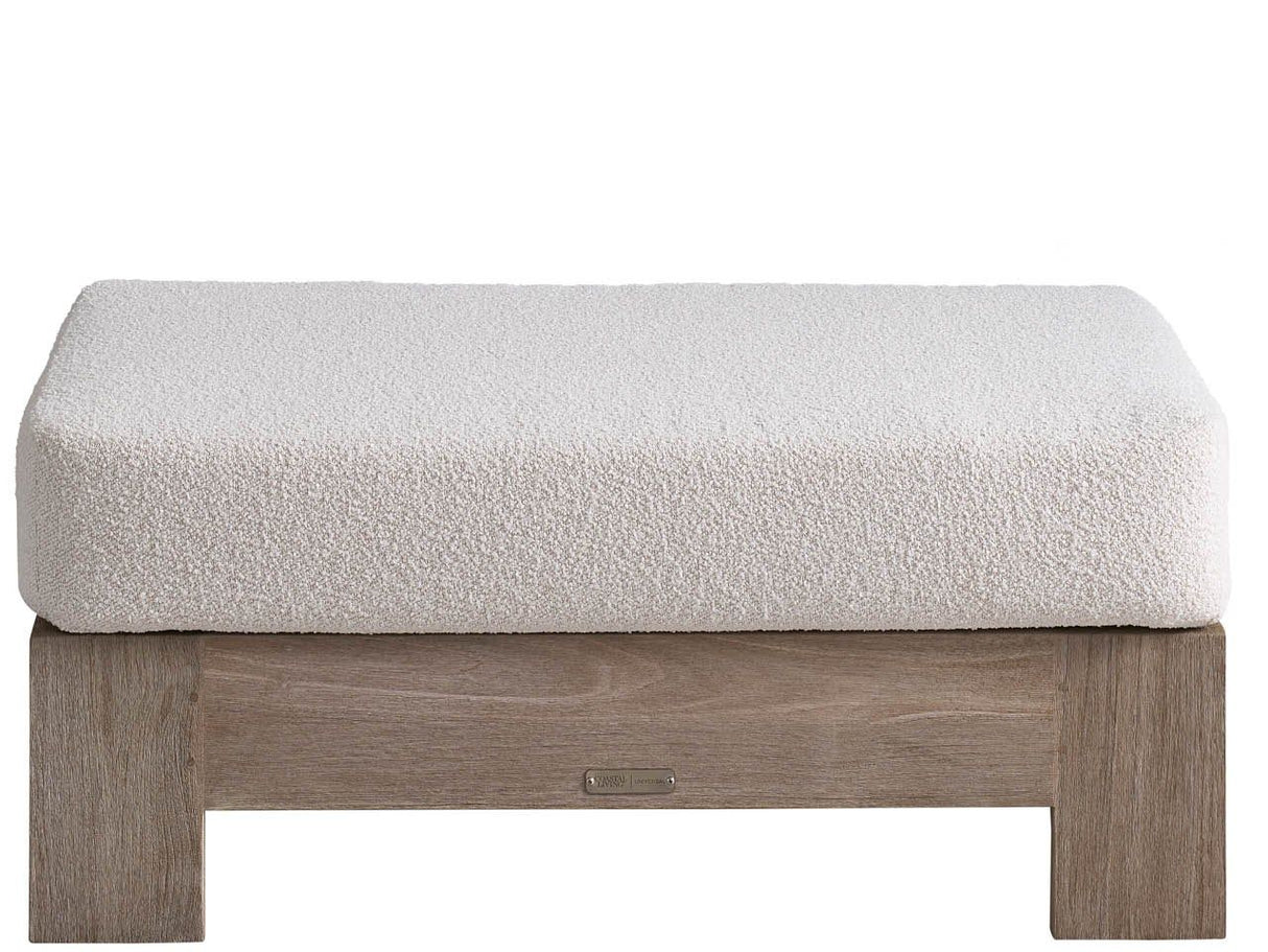 Coastal Living Outdoor / Saratoga - Ottoman - Light Brown