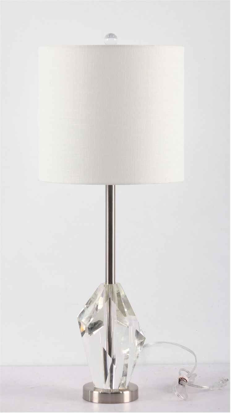 Radiant - Table Lamp - Clear Brushed Silver