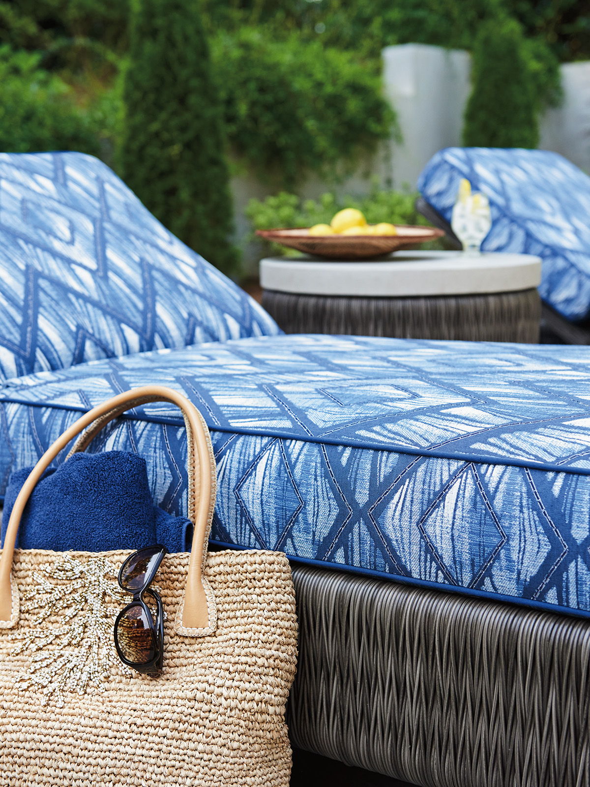 Cypress Point Ocean Terrace - Chaise - Dark Brown