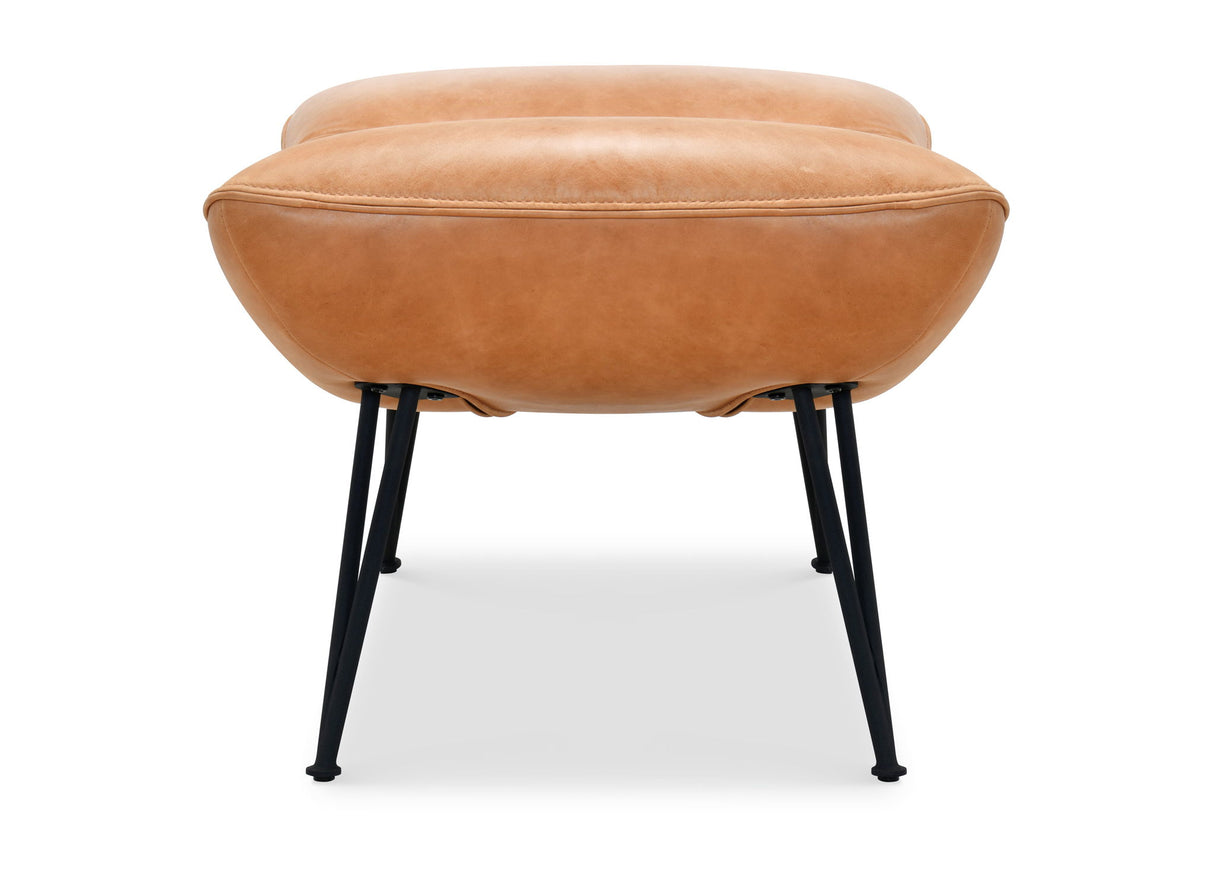 CC - Kayne Ottoman - Light Brown