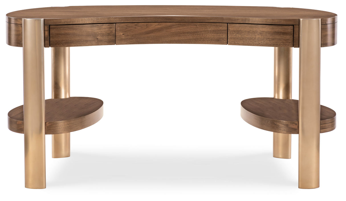 Eleana - Writing Desk - Medium Wood