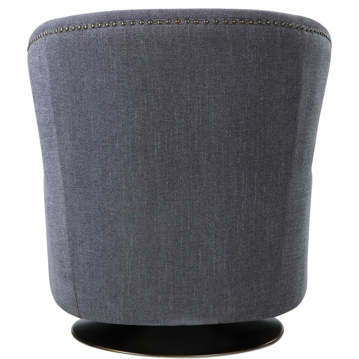 Biscay - Swivel Chair - Gray, Dark