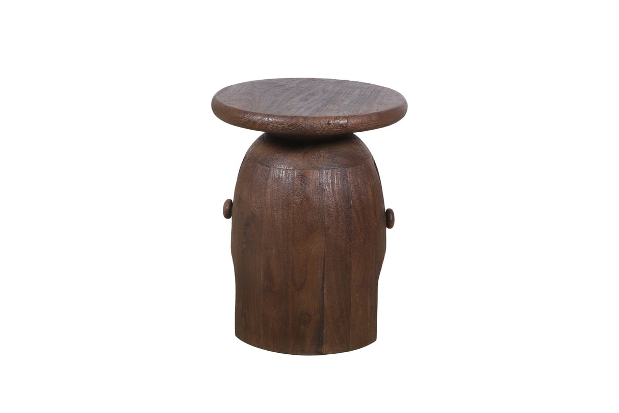 Cunningham - Accent Table - Rustic / Brown / Mango