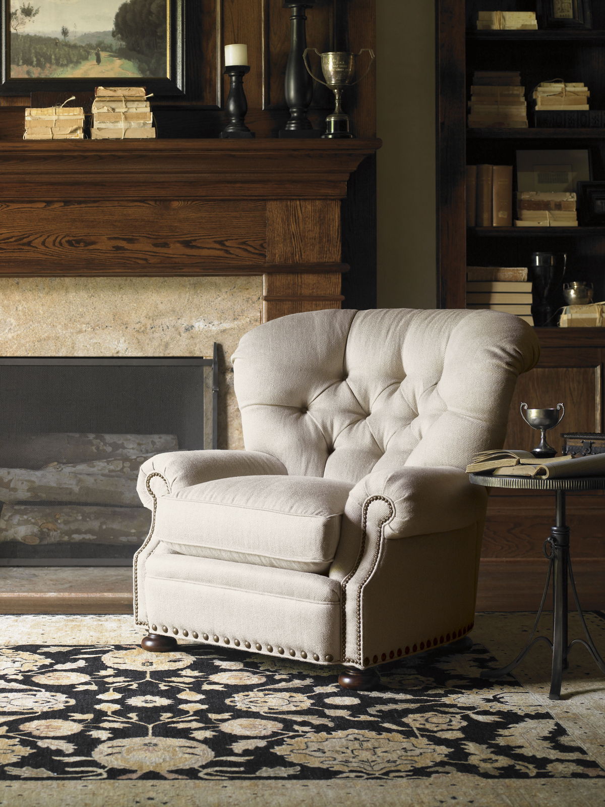 Lexington Upholstery - Elle Chair - Beige