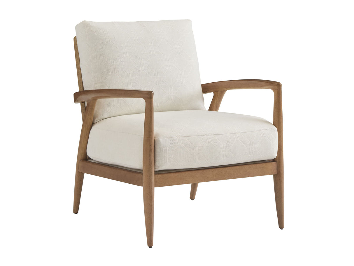 Key Biscayne - Anchorage Chair - Light Brown / White