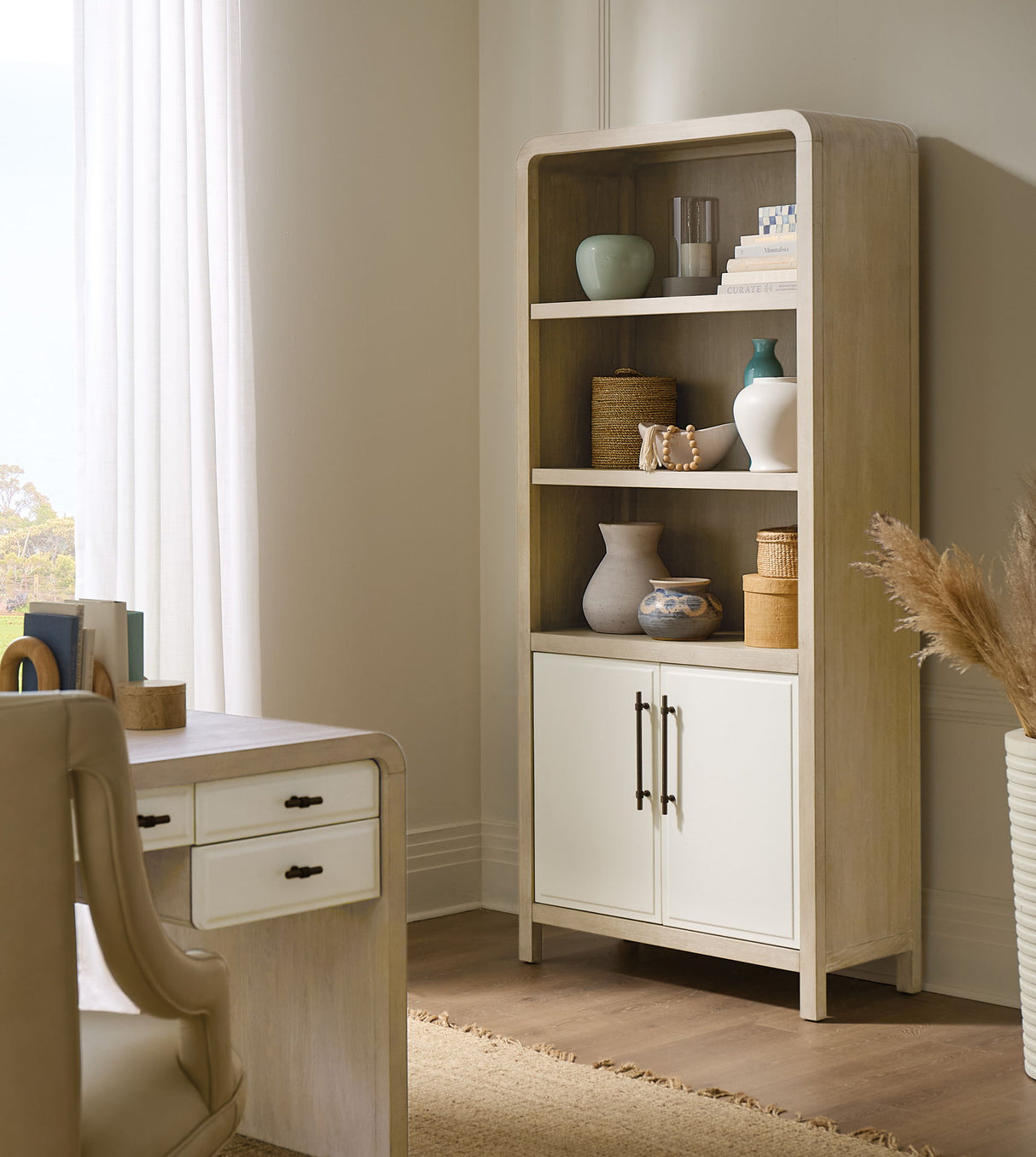 Brixton - Bookcase - Light Brown