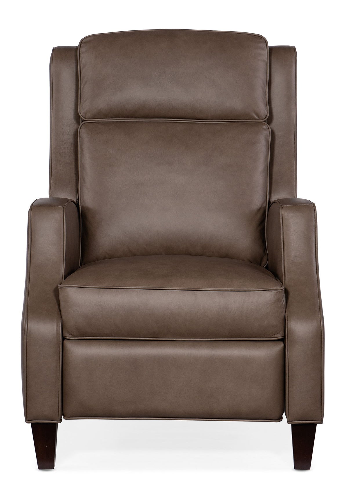 RC - Tricia Manual Push Back Recliner - Dark Brown
