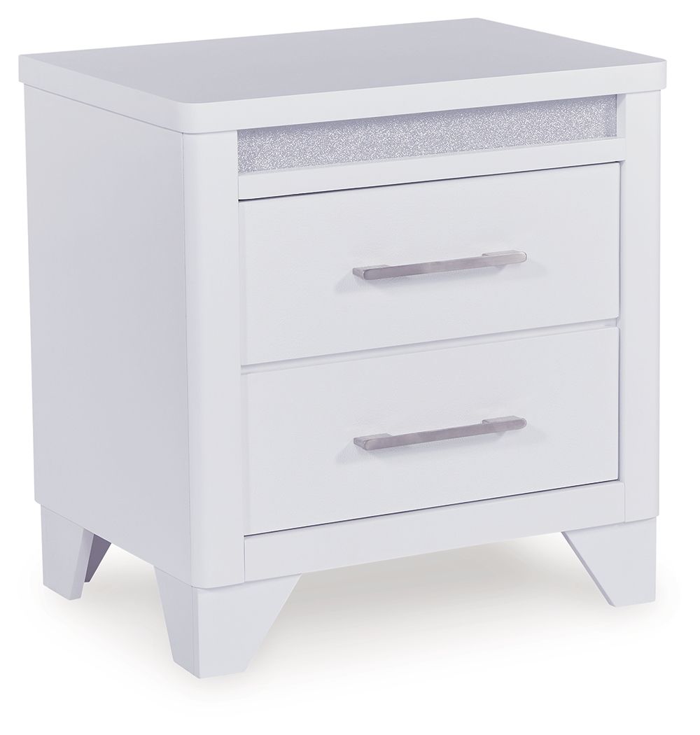 Jarlee - Two Drawer Night Stand - White