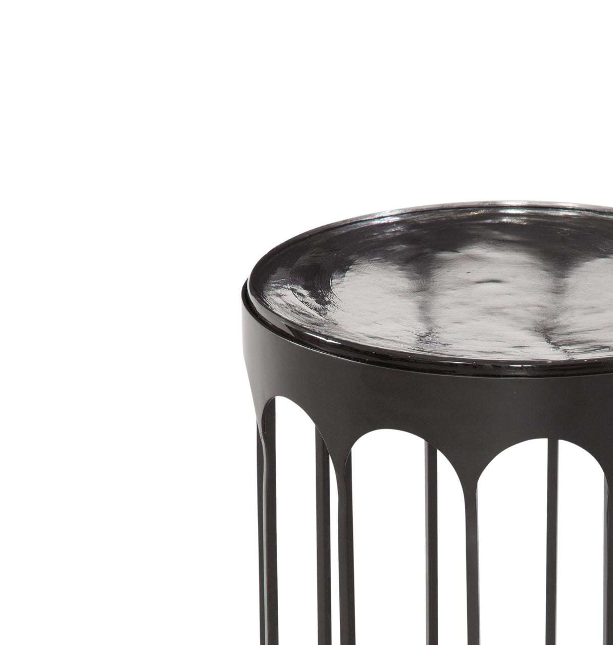 Hartley - Accent Table - Matte Black
