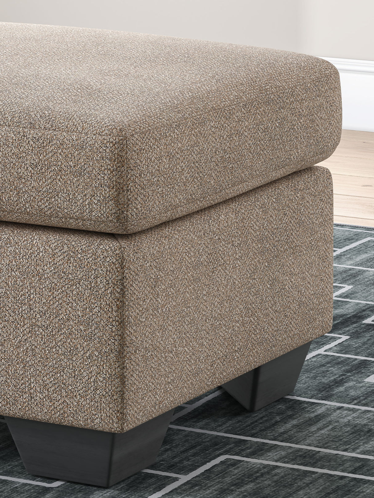 Triston-Peaks - Ottoman - Suede