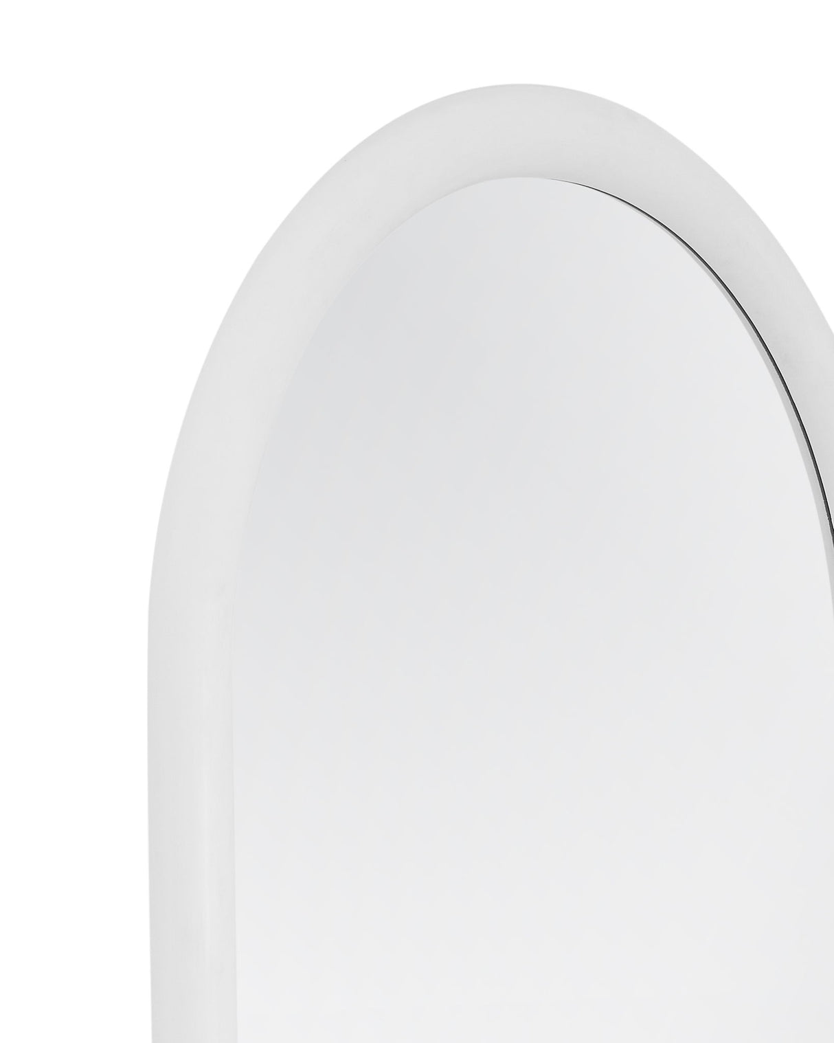 Vega - Floor Mirror - Matte White