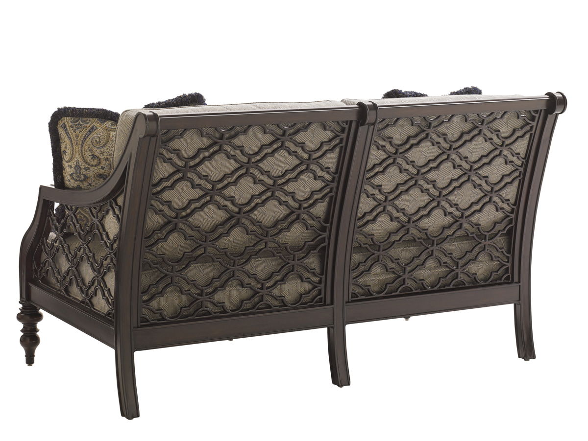 Royal Kahala Black Sands - Loveseat - Dark Brown / Light Brown
