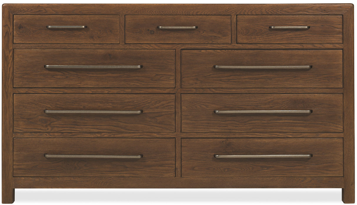 Driftwood - Nine-Drawer Dresser
