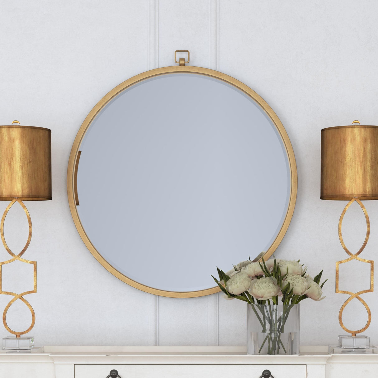 Quinn - Wall Mirror - Gold
