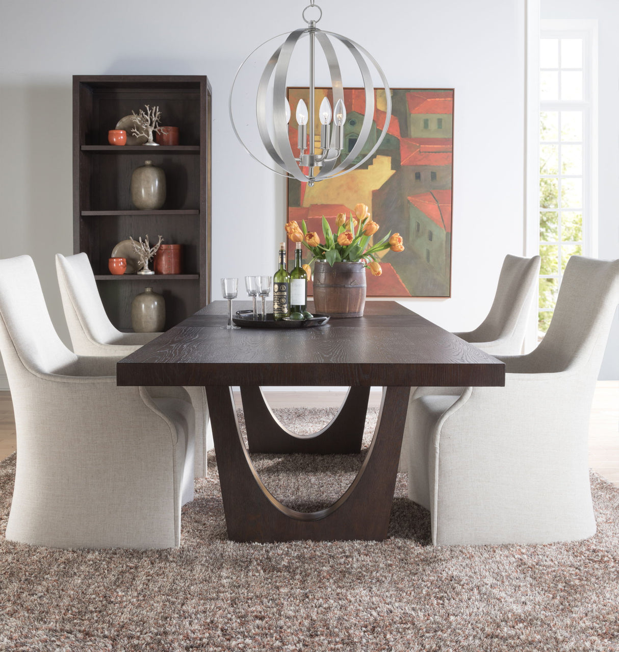 Verbatim - Rectangular Dining Table - Dark Brown
