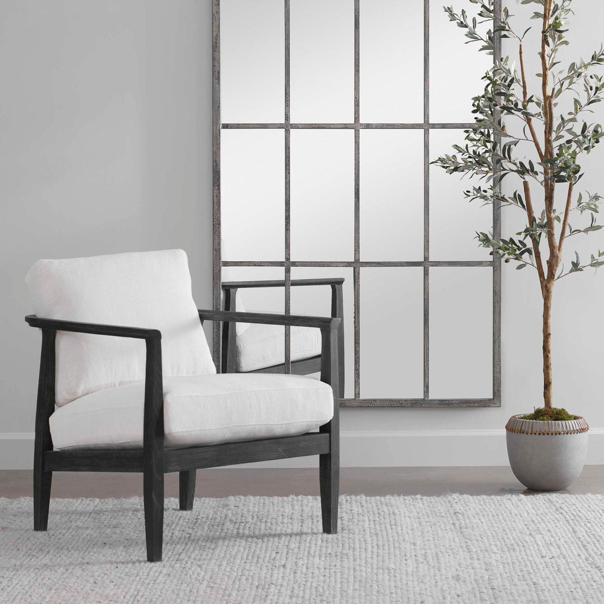 Brunei - Accent Chair - White