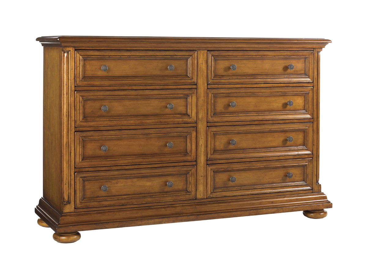 Island Estate - Martinique Double Dresser - Dark Brown