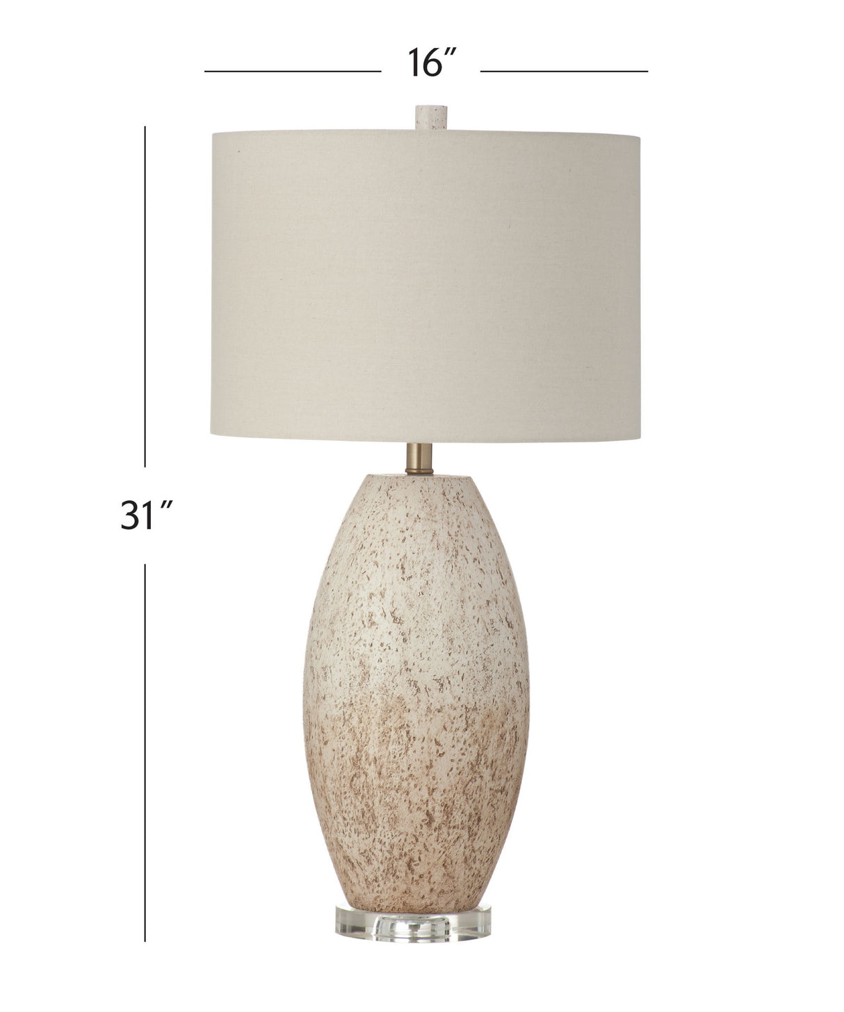 Dauphin - Table Lamp - Beige