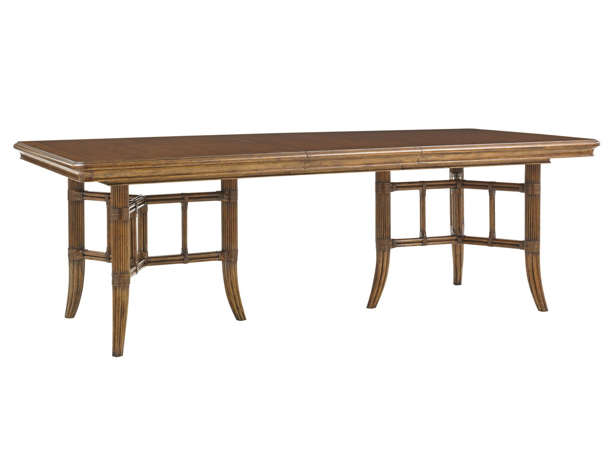 Bali Hai - Fisher Island Rectangular Dining Table - Dark Brown