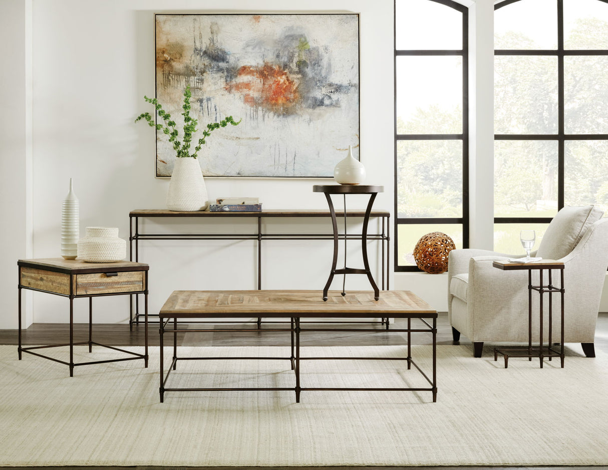 Commerce And Market - Saint Armand Rectangular End Table