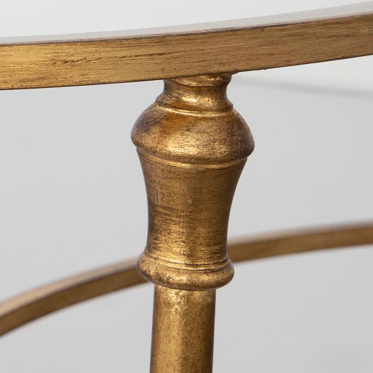 Vitya - Glass Coffee Table - Gold