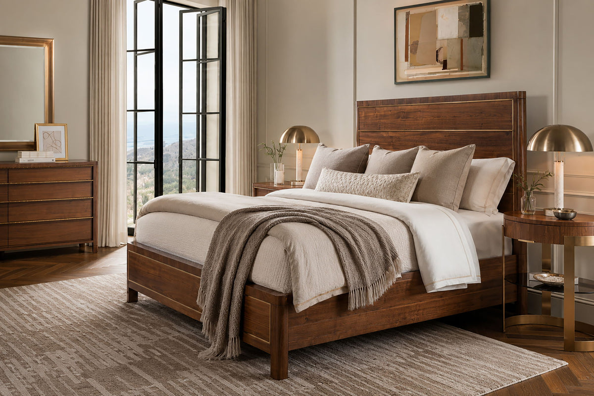 Eleana - Eight Drawer Dresser - Medium Wood