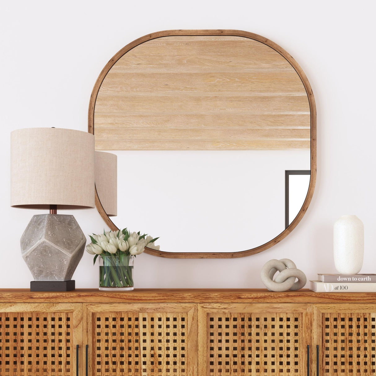 Richards - Wall Mirror - Brown