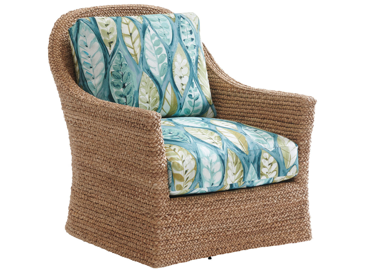 Palm Desert - Soren Swivel Chair - Blue