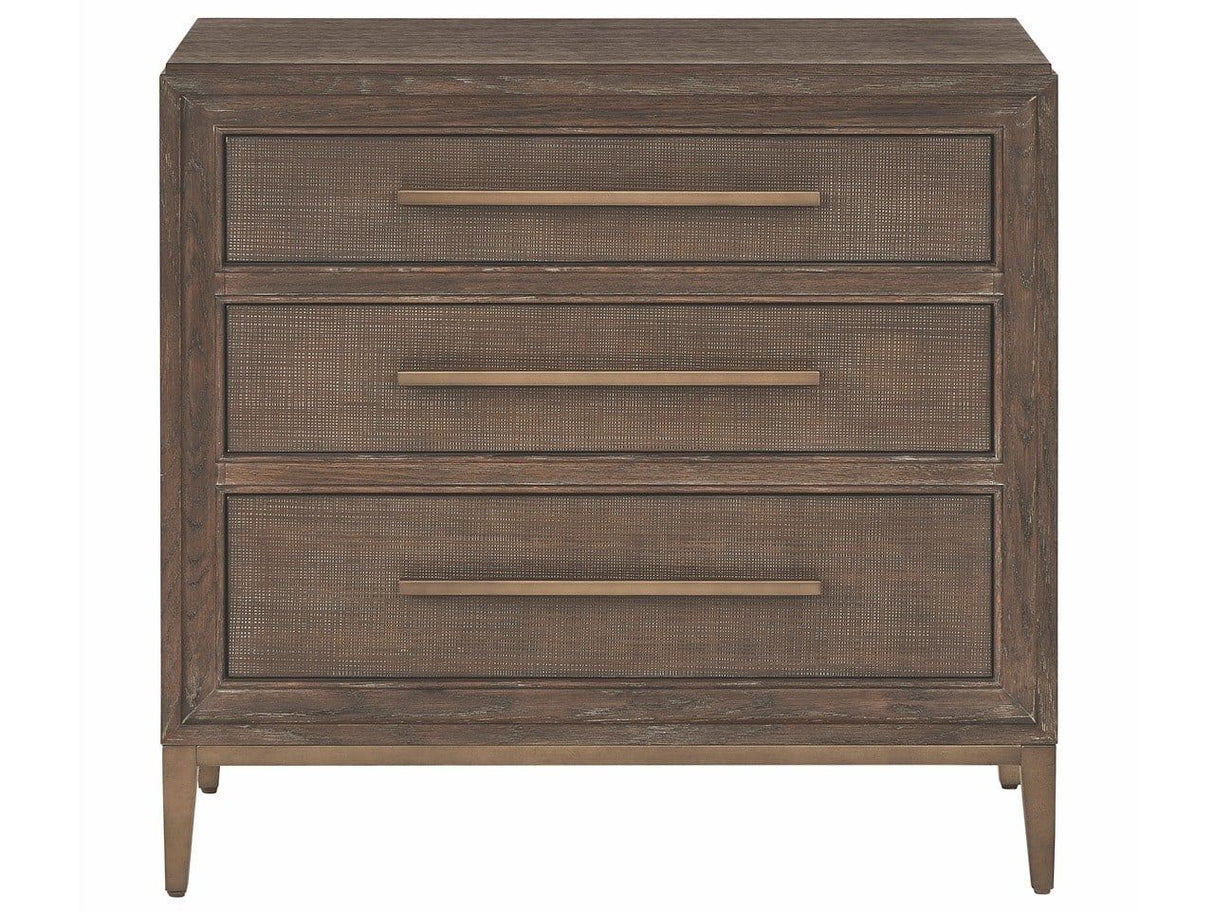 Montclair - Storage Nightstand - Dark Brown