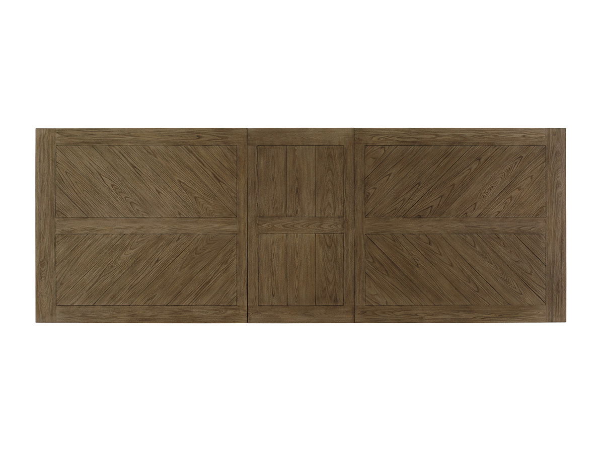 Cypress Point - Pierpoint Double Pedestal Dining Table - Dark Brown