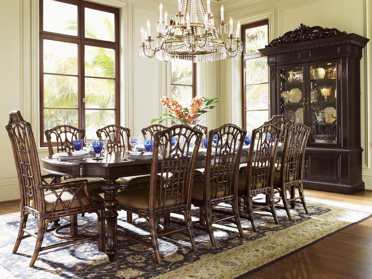Royal Kahala - Islands Edge Dining Table - Dark Brown